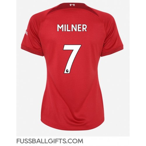 Liverpool James Milner #7 Fußballbekleidung Heimtrikot Damen 2022-23 Kurzarm